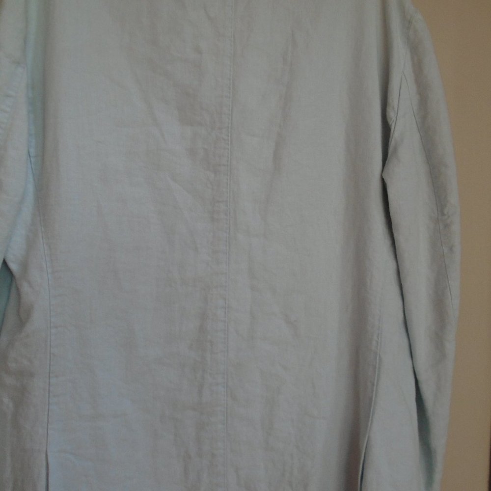 linen long jacket - Picture 6 of 7